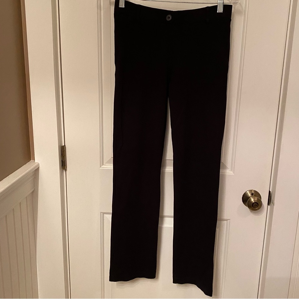 BETABRAND PANTS BLACK STRETCH PULL ON STRAIGHT LEG SIZE S